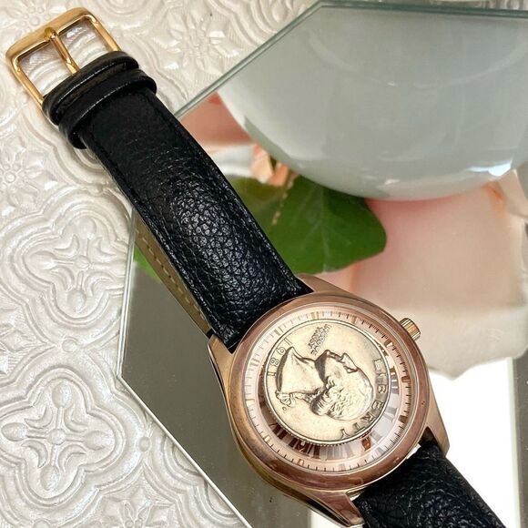 Bronzo Italia Boyfriend Watch with Roman Numerals and Sub-Dial Second Hand - Picture 15 of 15